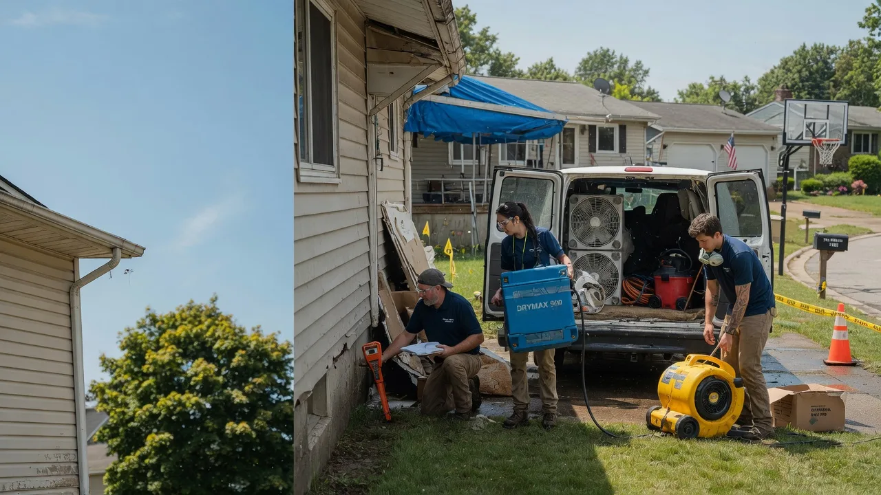 Ceiling Leak Cleanup in Puposky, MN near me